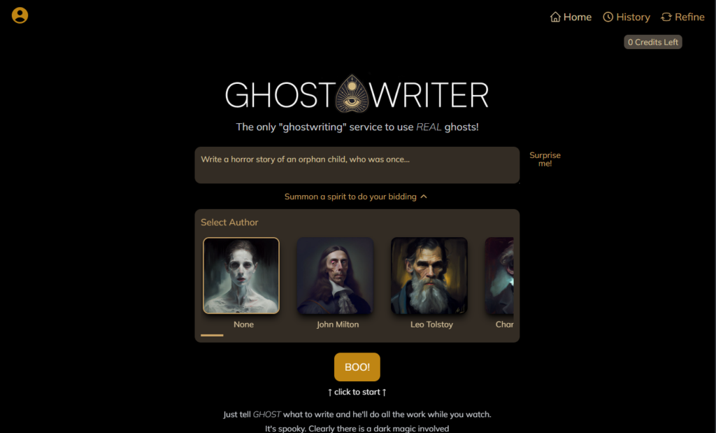 Ghost Writer